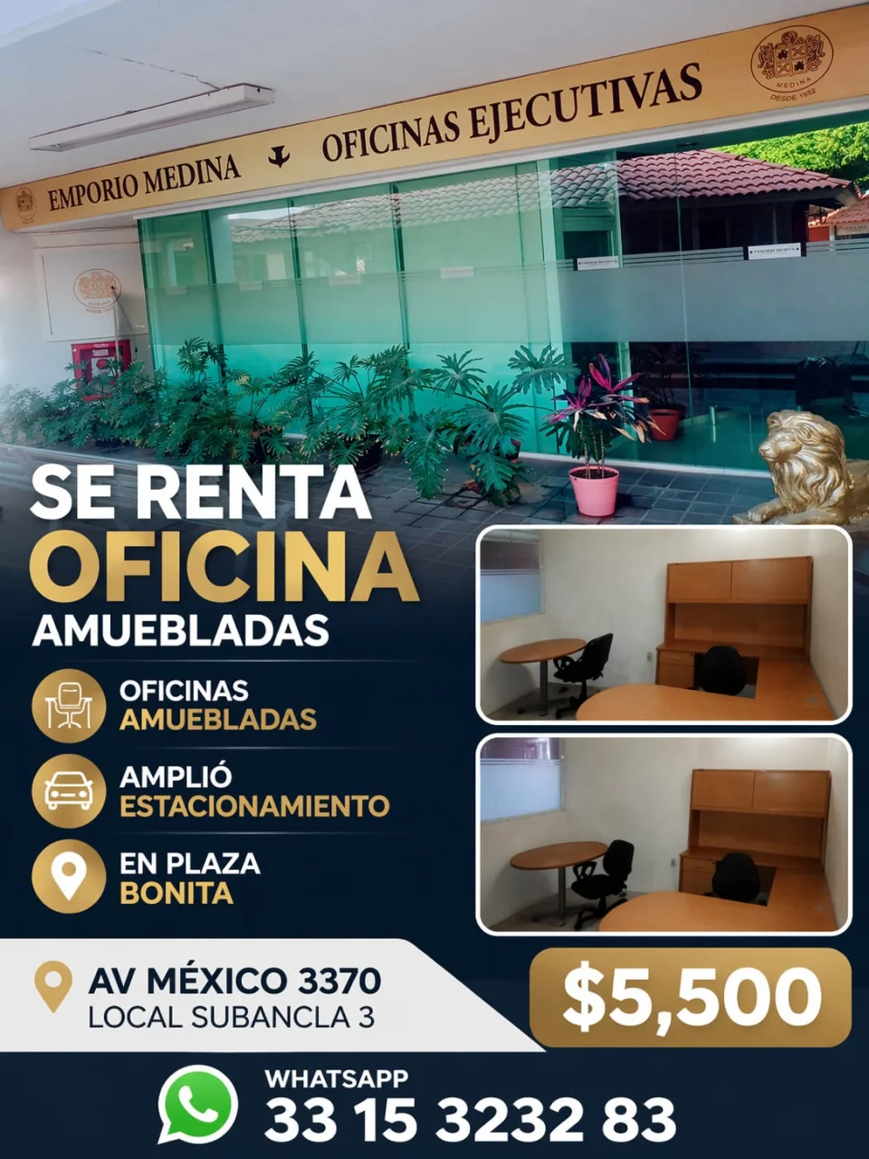 RENTO OFICINA CORPORATIVAS - Oficina en México - Foto 2
