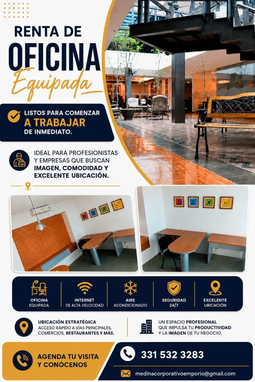 RENTO OFICINA LISTA PARA OPERAR - Local Comercial en México - Foto 2