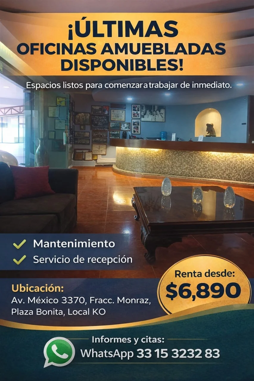 RENTO OFICINA LISTA PARA OPERAR - Local Comercial en México - Foto 3