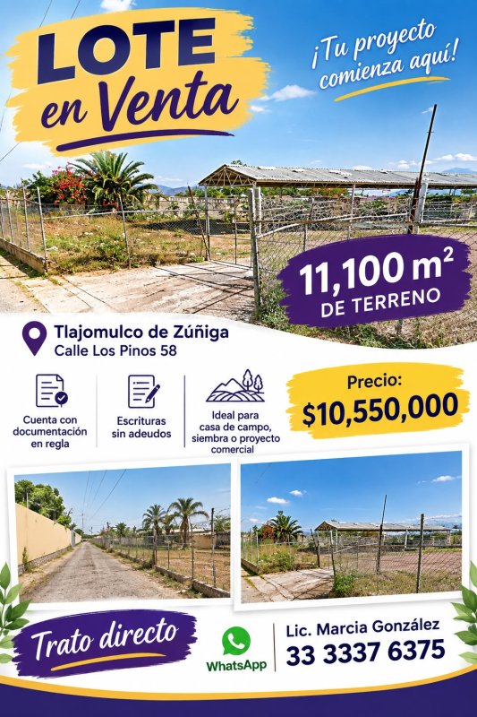 LOTE EN VENTA
