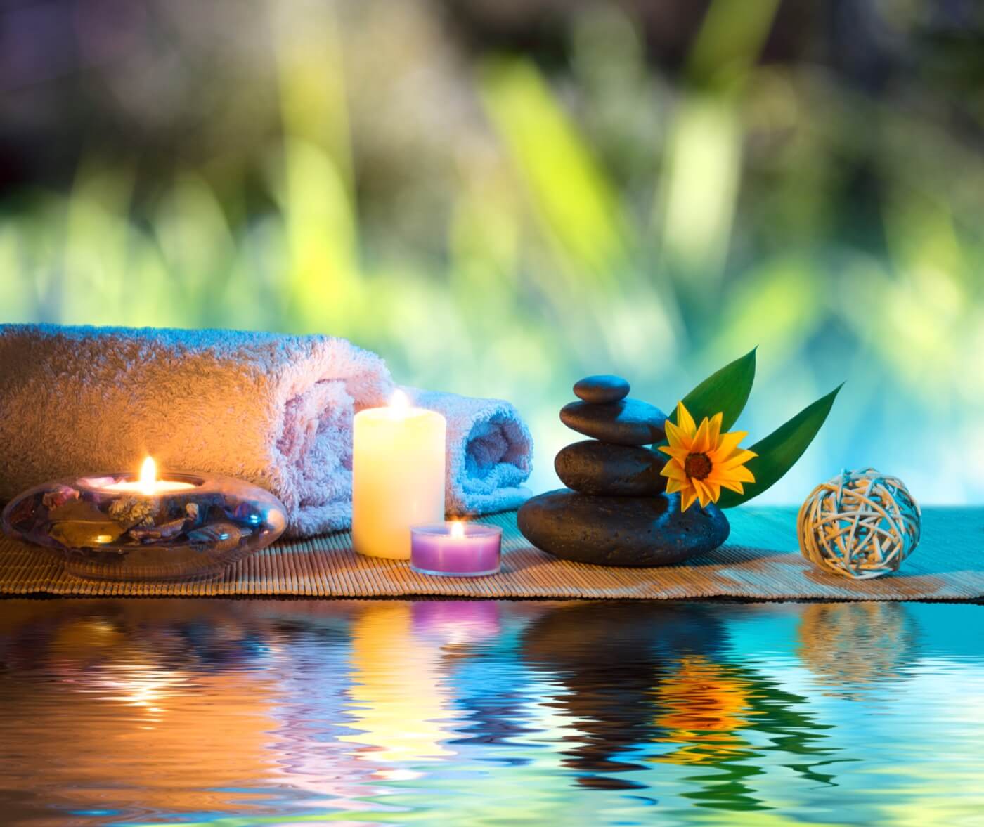 Toallas para Spa en Hotel Oasis Palm