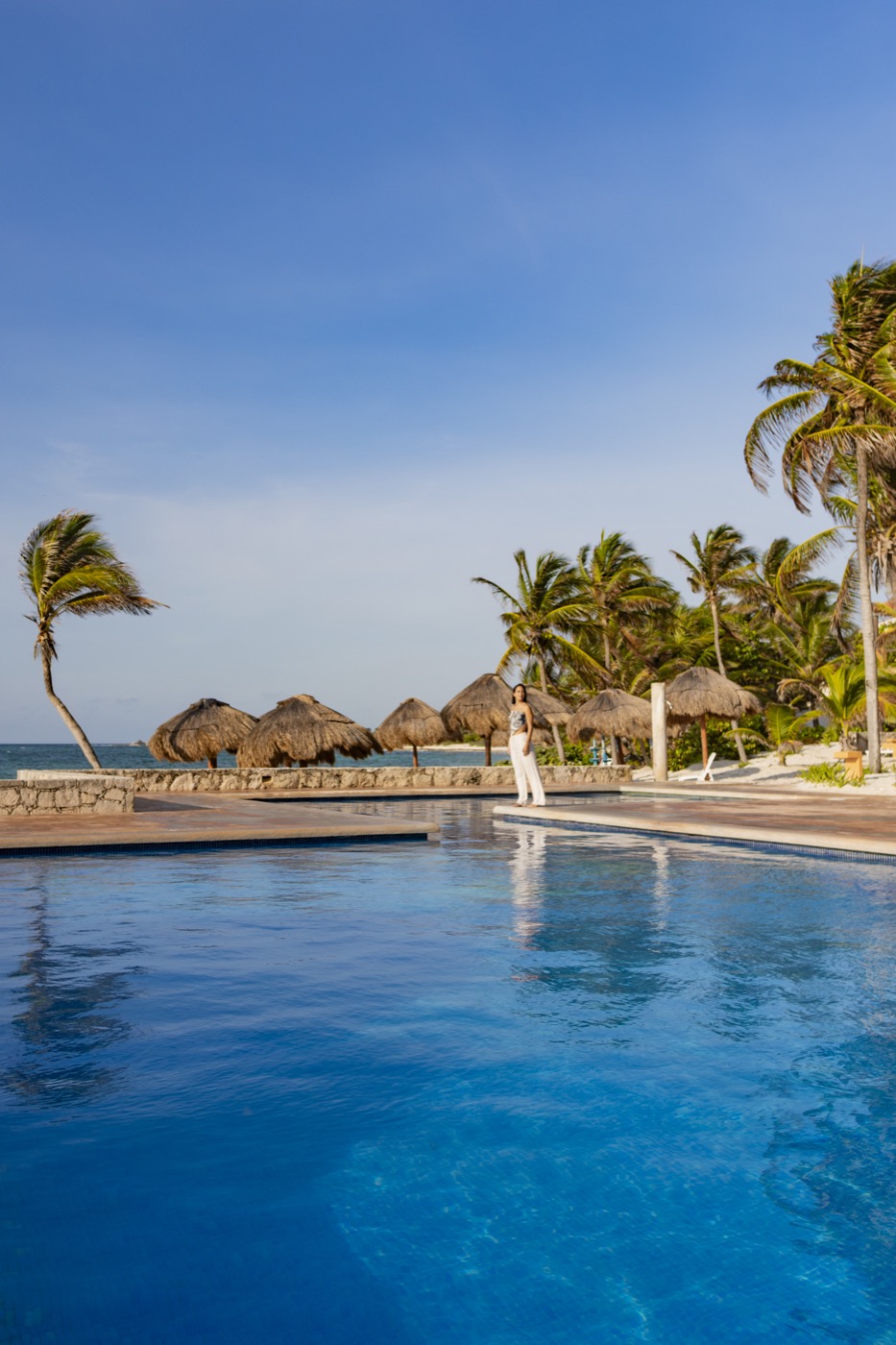Pool at Grand Oasis Tulum Riviera Hotel