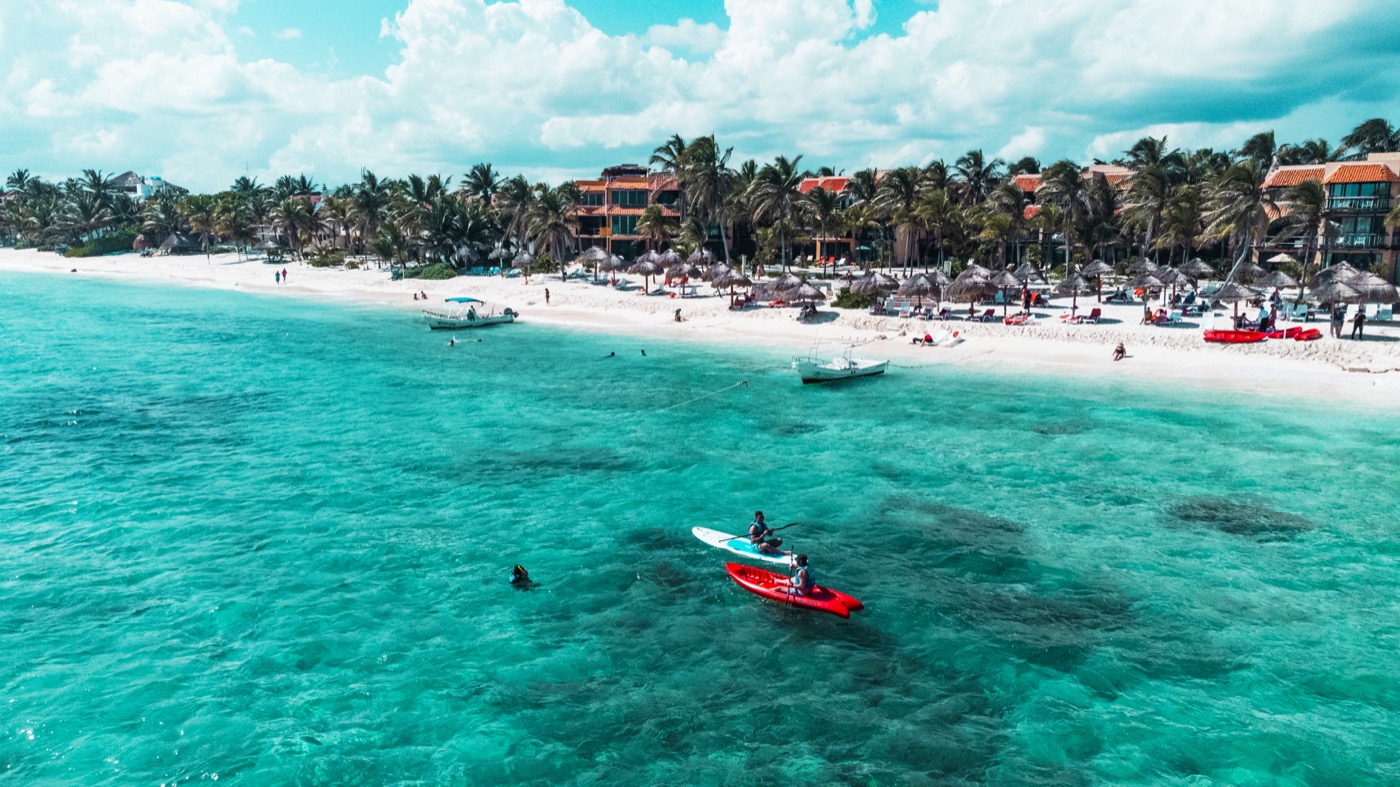 Beach at Grand Oasis Tulum Riviera Hotel